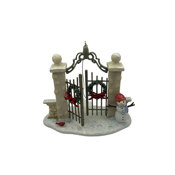 Hallmark Keepsake The Park Gates Winter Park Christmas Ornament - Picture 5 of 9